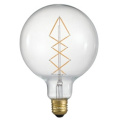 Bulbo de la decoración LED de la venta directa de la fábrica G125 con 6.5W 2200k